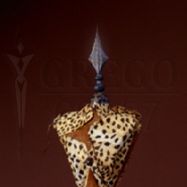 Leopard & snake sculpture - Height 1.10m</br> © RODRIGUE GREGO